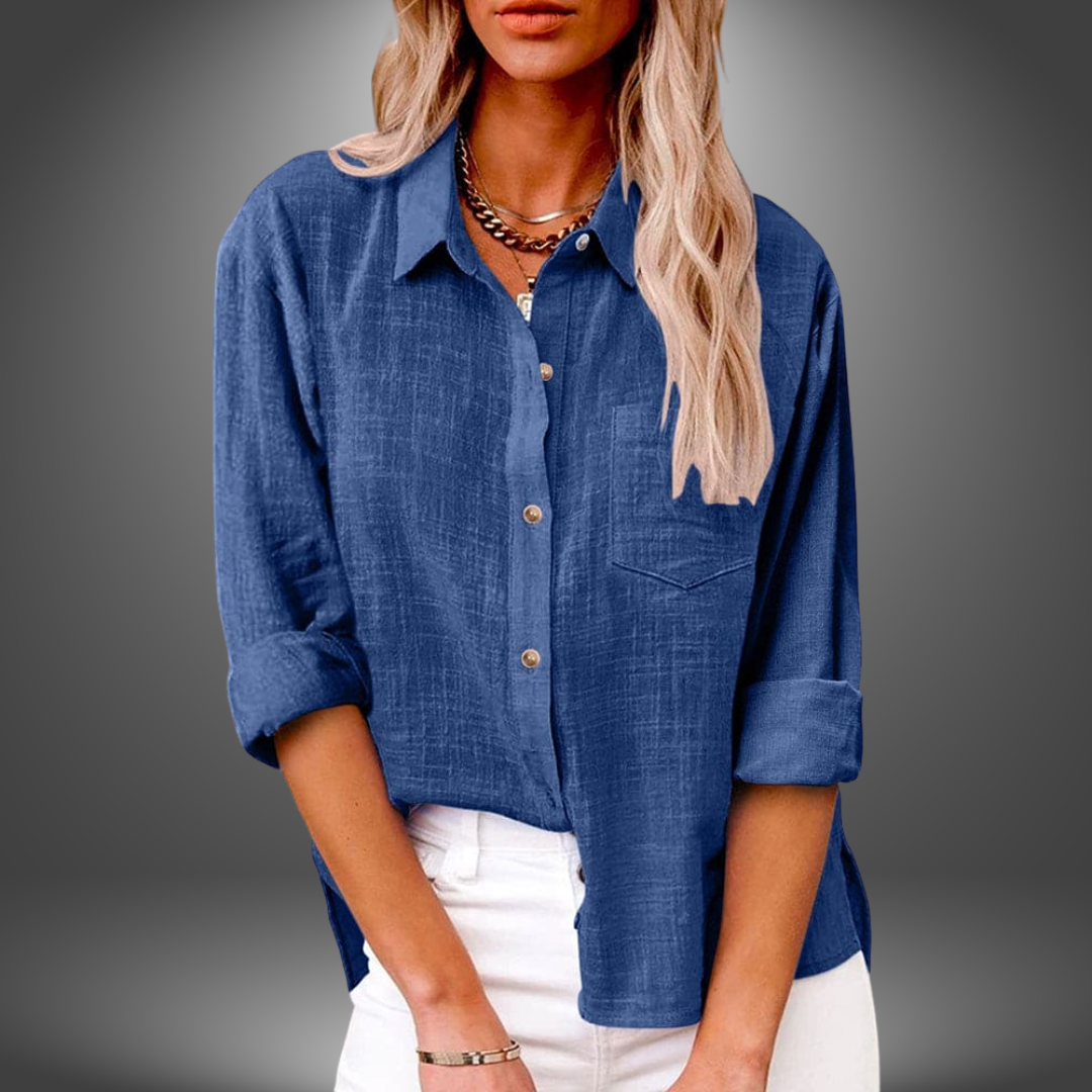 JOSEPHINE | CASUAL COLLARED BLOUSE
