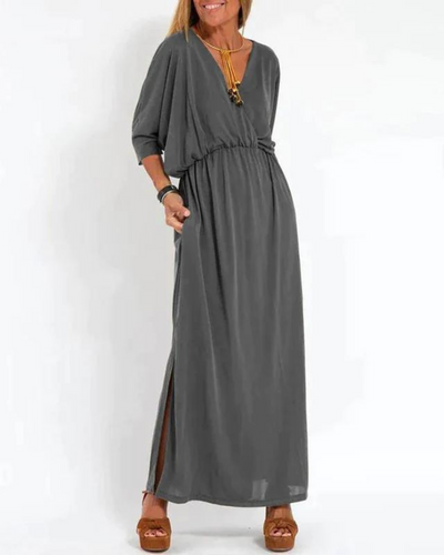 Leni™ – Vintage-Inspired Flowy Maxi Dress