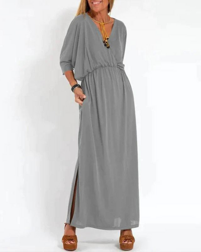 Leni™ – Vintage-Inspired Flowy Maxi Dress