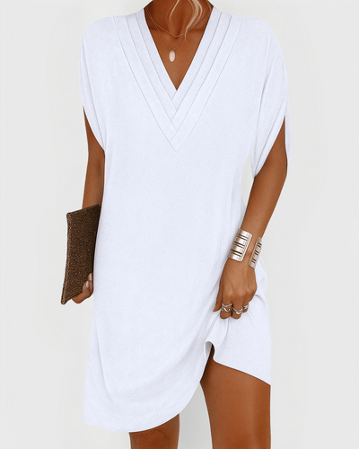 June™ – Elegant Everyday V-Neck Dress