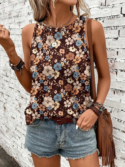 REYA | COMFORTABLE FLORAL SUMMER TOP