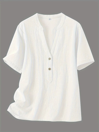 NELLY | STYLISH V-NECK BLOUSE