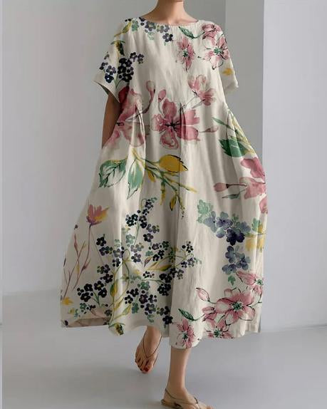 Lynette - The Floral Maxi Dress