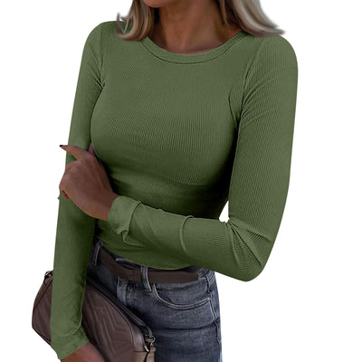 RESLEY™ - Casual Summer Crewneck Rib Fit Top