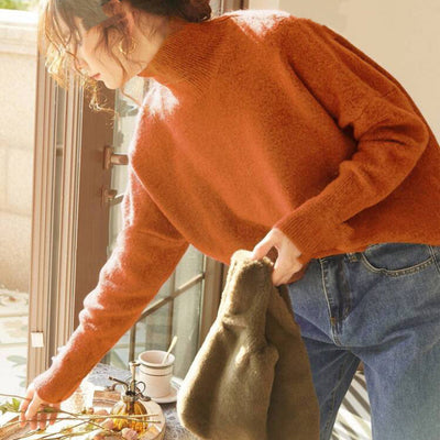 FISAL™ - Casual Turtle Neck Long Sleeve Sweater