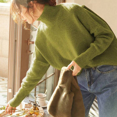 FISAL™ - Casual Turtle Neck Long Sleeve Sweater