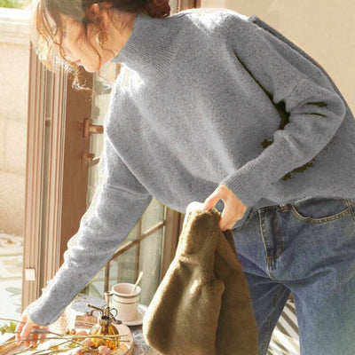 FISAL™ - Casual Turtle Neck Long Sleeve Sweater