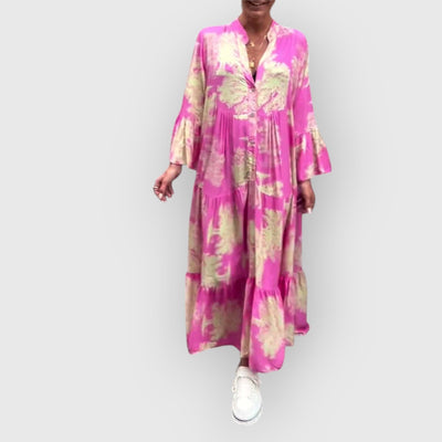 Heather™ – Flattering Floral Maxi Dress