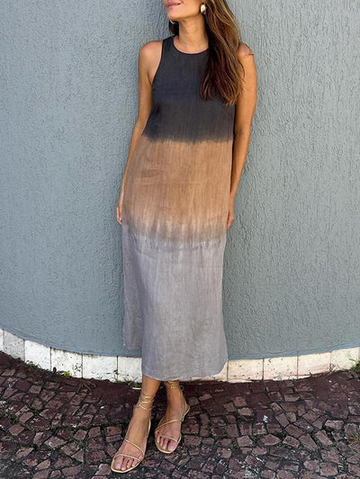 Claire™ – Flowy Ombre Dress with Effortless Elegance