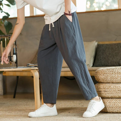 1+1 FREE | Fresco - Cotton Trousers